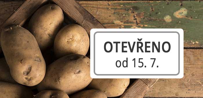 Farmářská prodejna otevřena od 15. 7. 2023