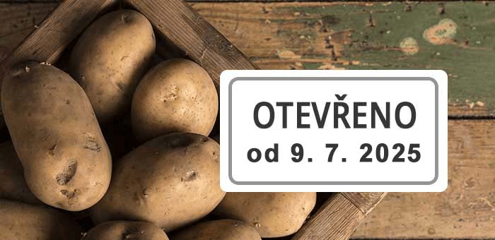 Farmářská prodejna otevřena od 9. 7. 2025